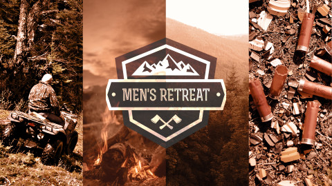 mens retreat just logo
